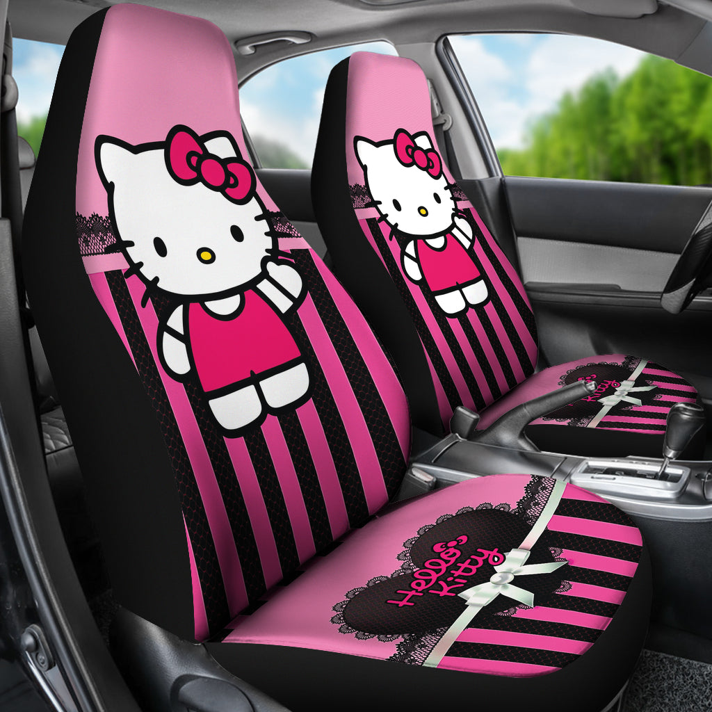 Hello Kitty Car Seat Covers Custom For Fan Ci221101-05