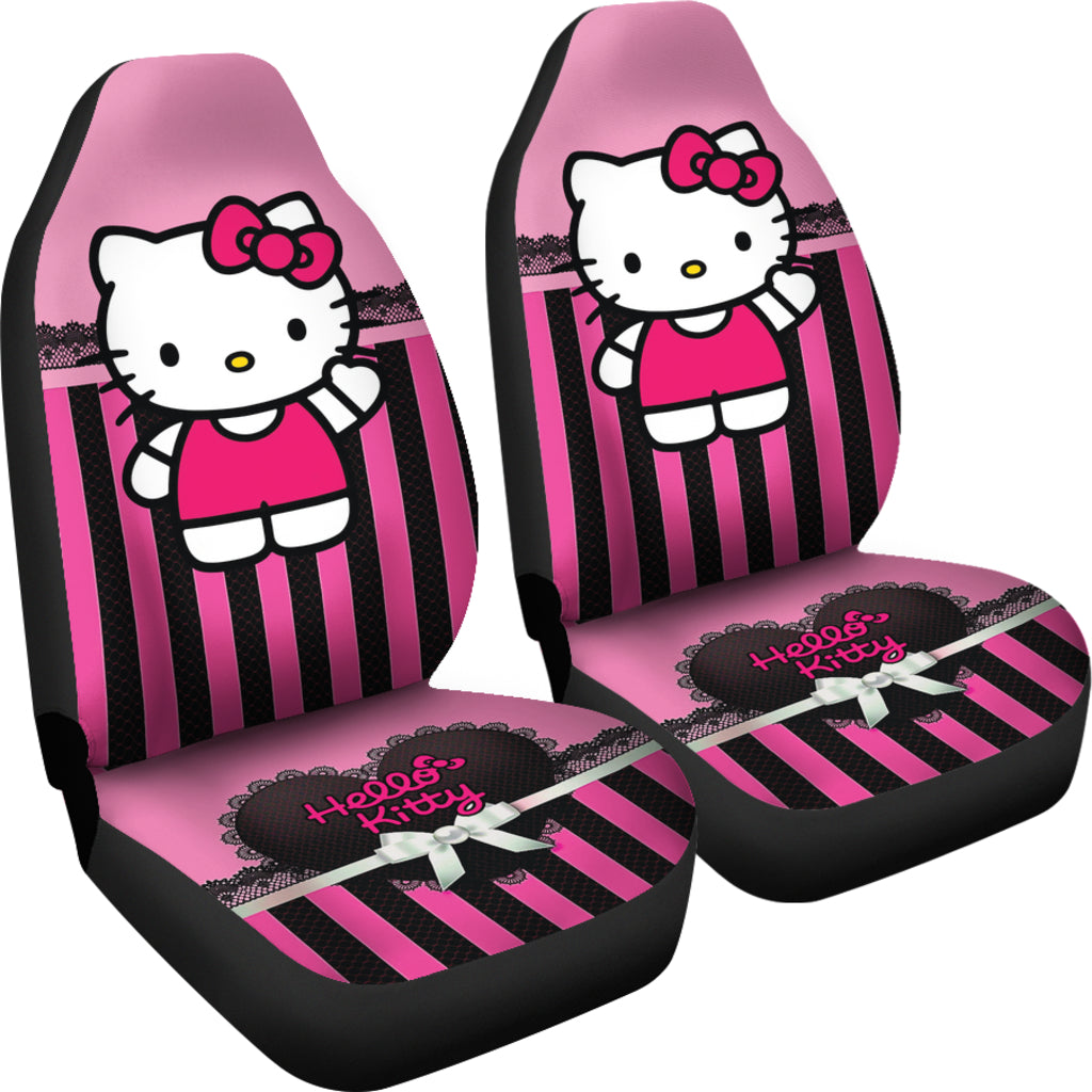 Hello Kitty Car Seat Covers Custom For Fan Ci221101-05