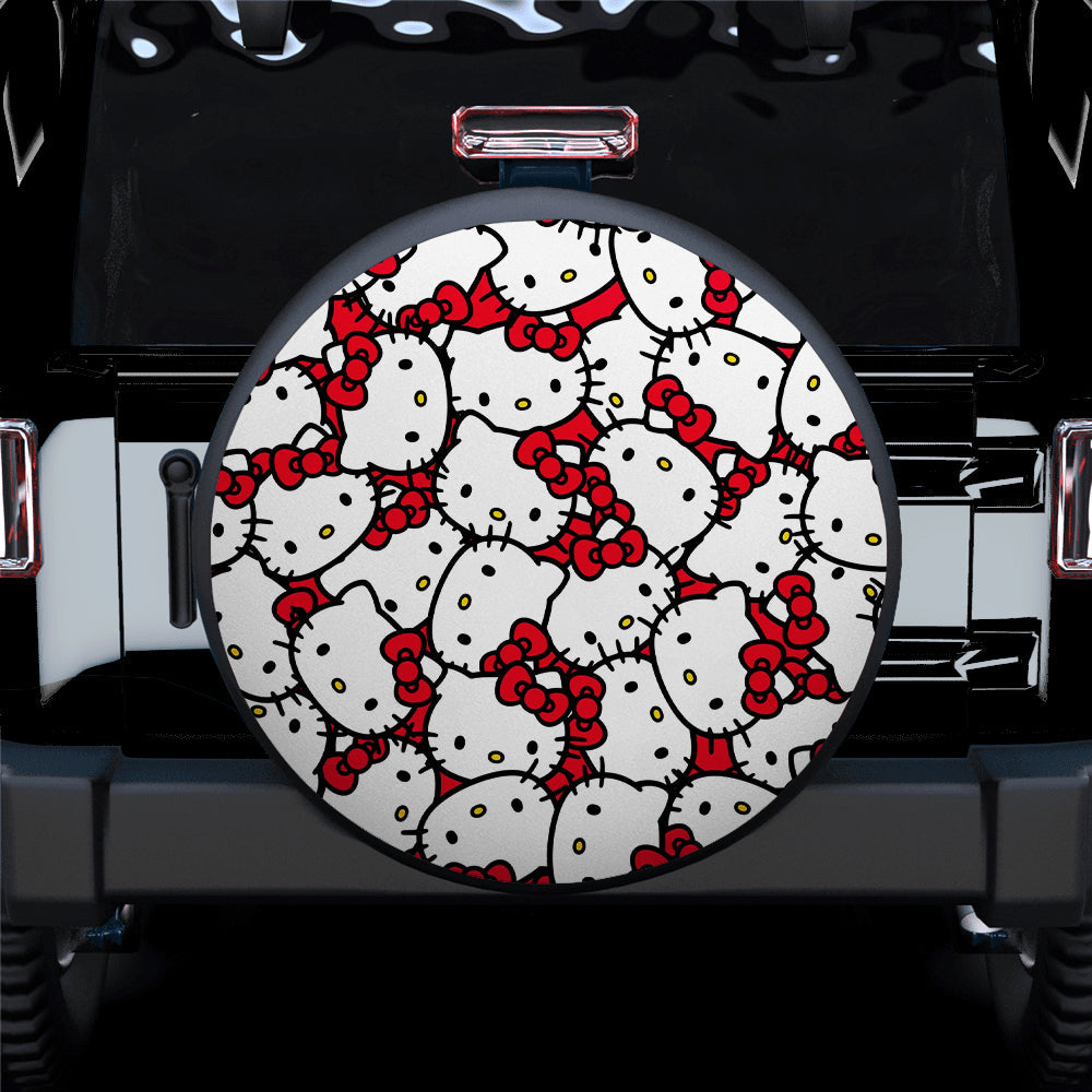 Hello Kitty Cat Car Spare Tire Cover