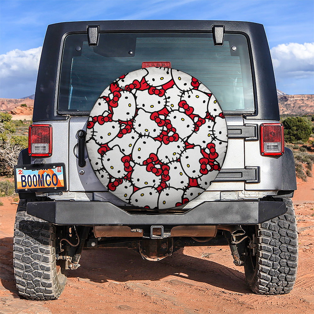 Hello Kitty Cat Car Spare Tire Cover