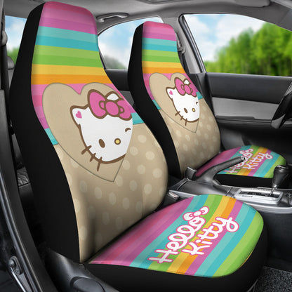 Hello Kitty Colorful Car Seat Covers Car Accessories Ci220804-03