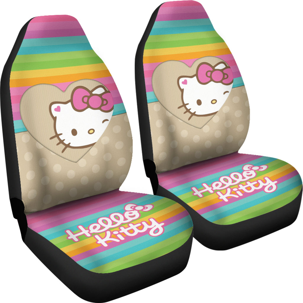 Hello Kitty Colorful Car Seat Covers Car Accessories Ci220804-03