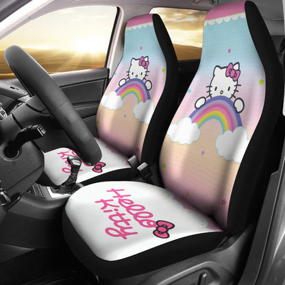 Hello Kitty Rainbow Car Seat Covers Car Accessories Ci220804-05