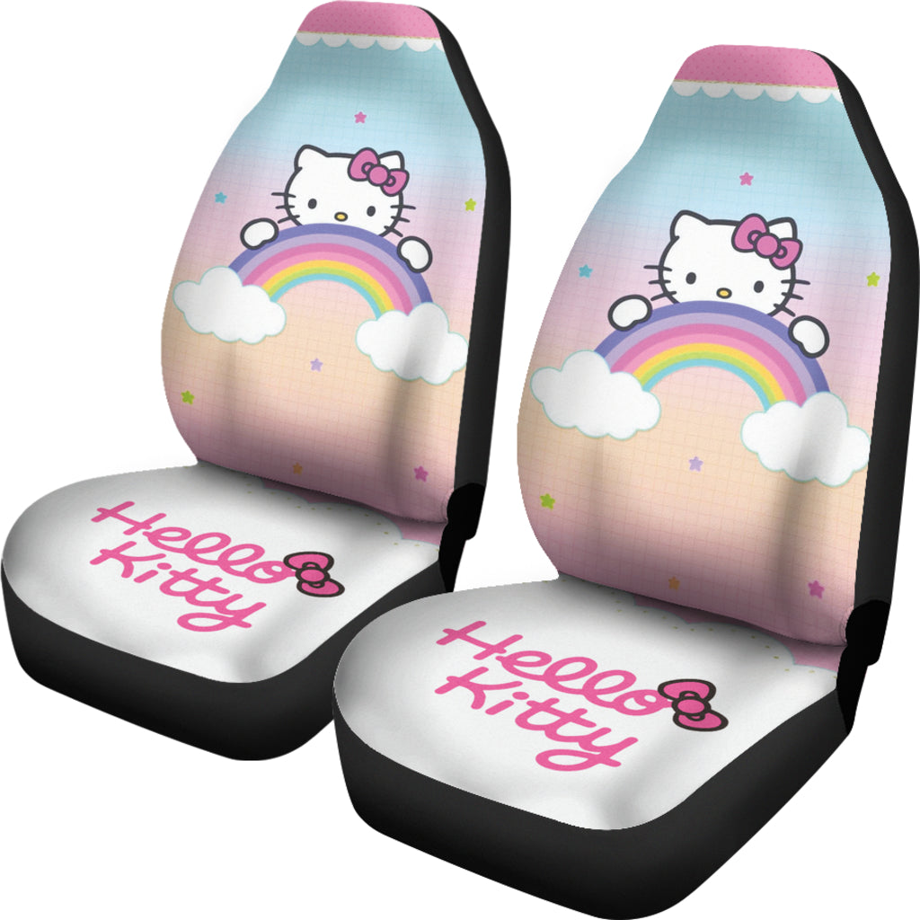 Hello Kitty Rainbow Car Seat Covers Car Accessories Ci220804-05