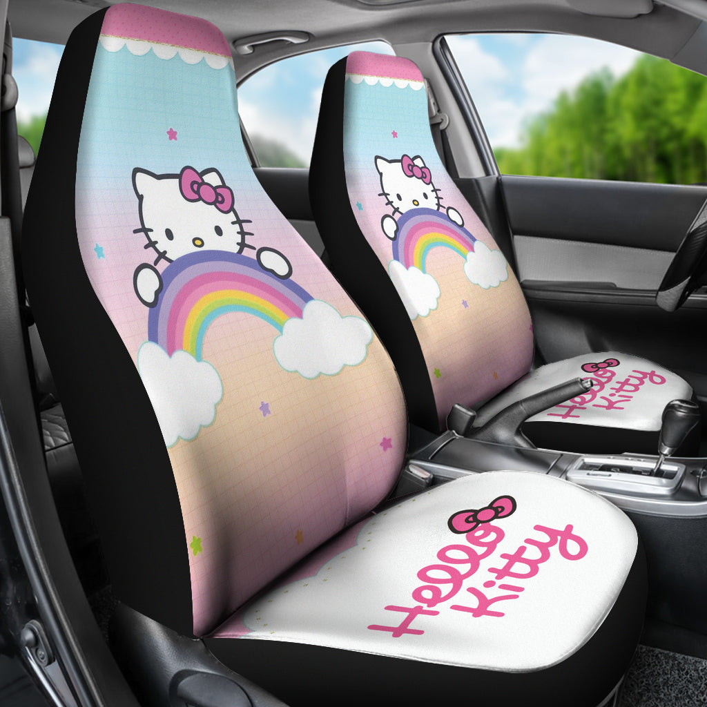 Hello Kitty Rainbow Car Seat Covers Car Accessories Ci220804-05