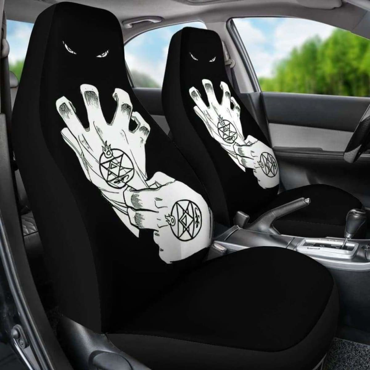 Hellsing Ova Car Seat Covers 2 Universal Fit 051012
