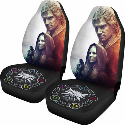 Henry Cavill Witcher Car Seat Covers Universal Fit 051012