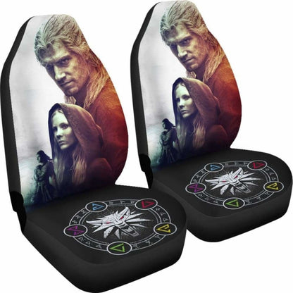 Henry Cavill Witcher Car Seat Covers Universal Fit 051012