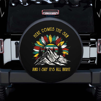 Here Comes The Sun Spare Tire Cover