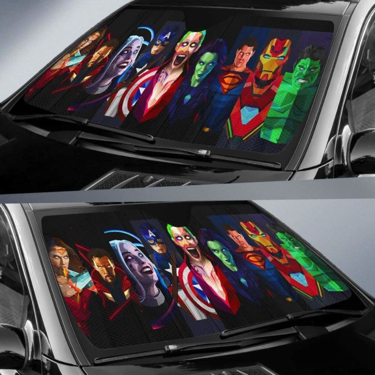 Heroes Auto Sun Shades 918b Universal Fit