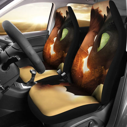 Hiccup Hugging Toothless How To Train Your Dragon Car Seat Covers Lt03 Universal Fit 225721