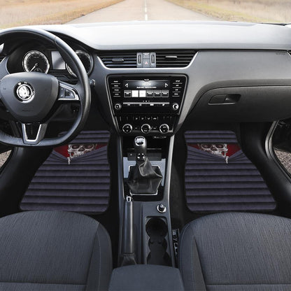 Hidden Skull Car Floor Mats Custom Funny Car Accessories
