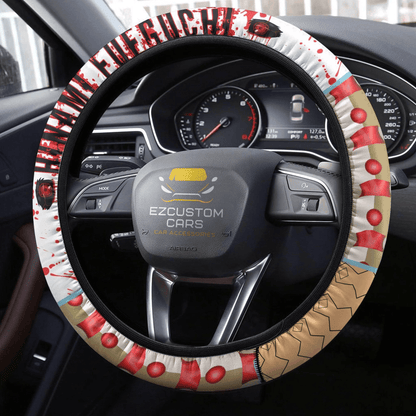 Hinami Fueguchi Anime Steering Wheel Cover Custom Tokyo Ghoul Anime Car Accessories
