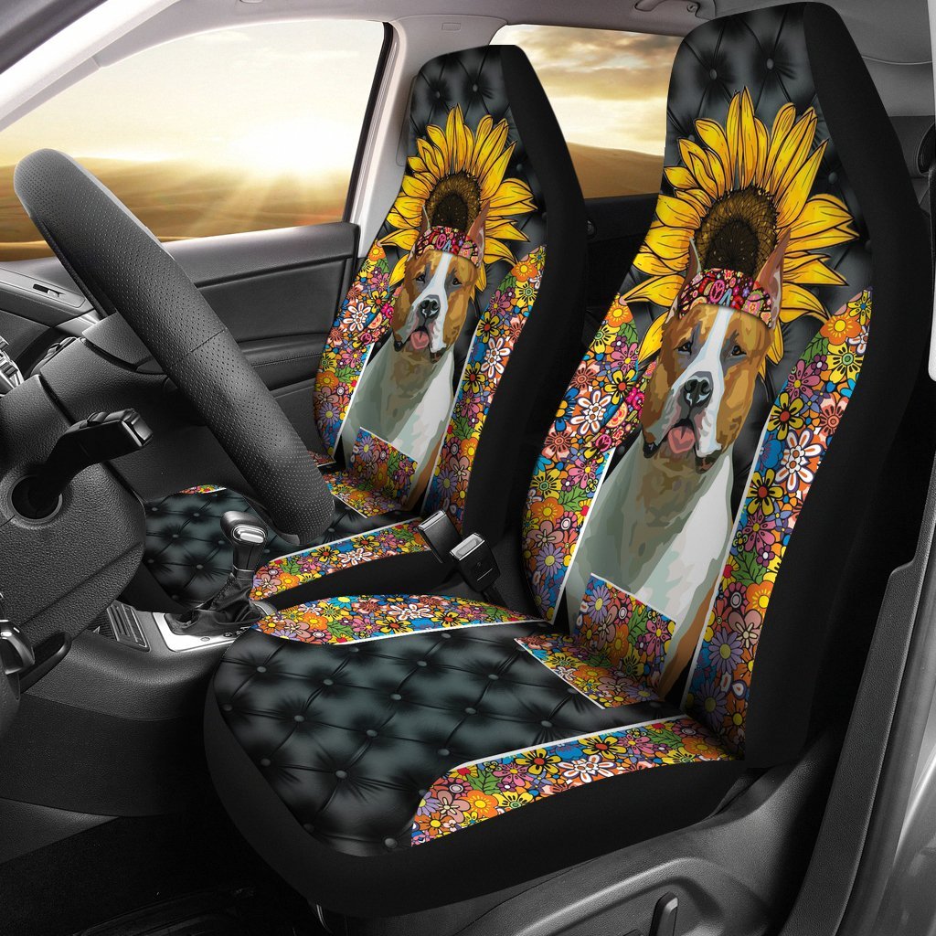 Hippie Bulldog Premium Custom Car Seat Covers Decor Protector