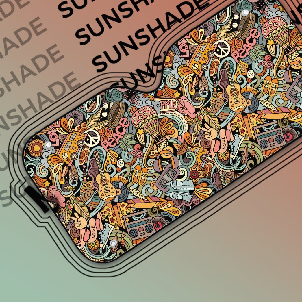 Gearhuman 3D Hippie Sunshade