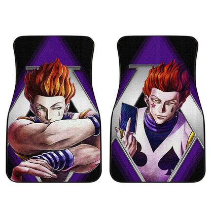 Hisoka Car Floor Mats Custom Hunter x Hunter Anime Car Accessories