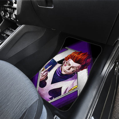 Hisoka Car Floor Mats Custom Hunter x Hunter Anime Car Accessories