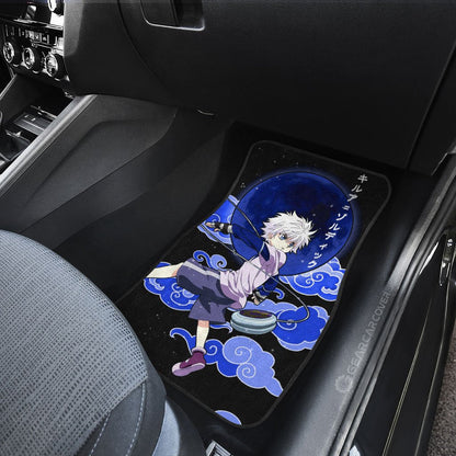Hisoka Morow And Killua Zoldyck Car Floor Mats Custom Hunter x Hunter Anime Car Accessories