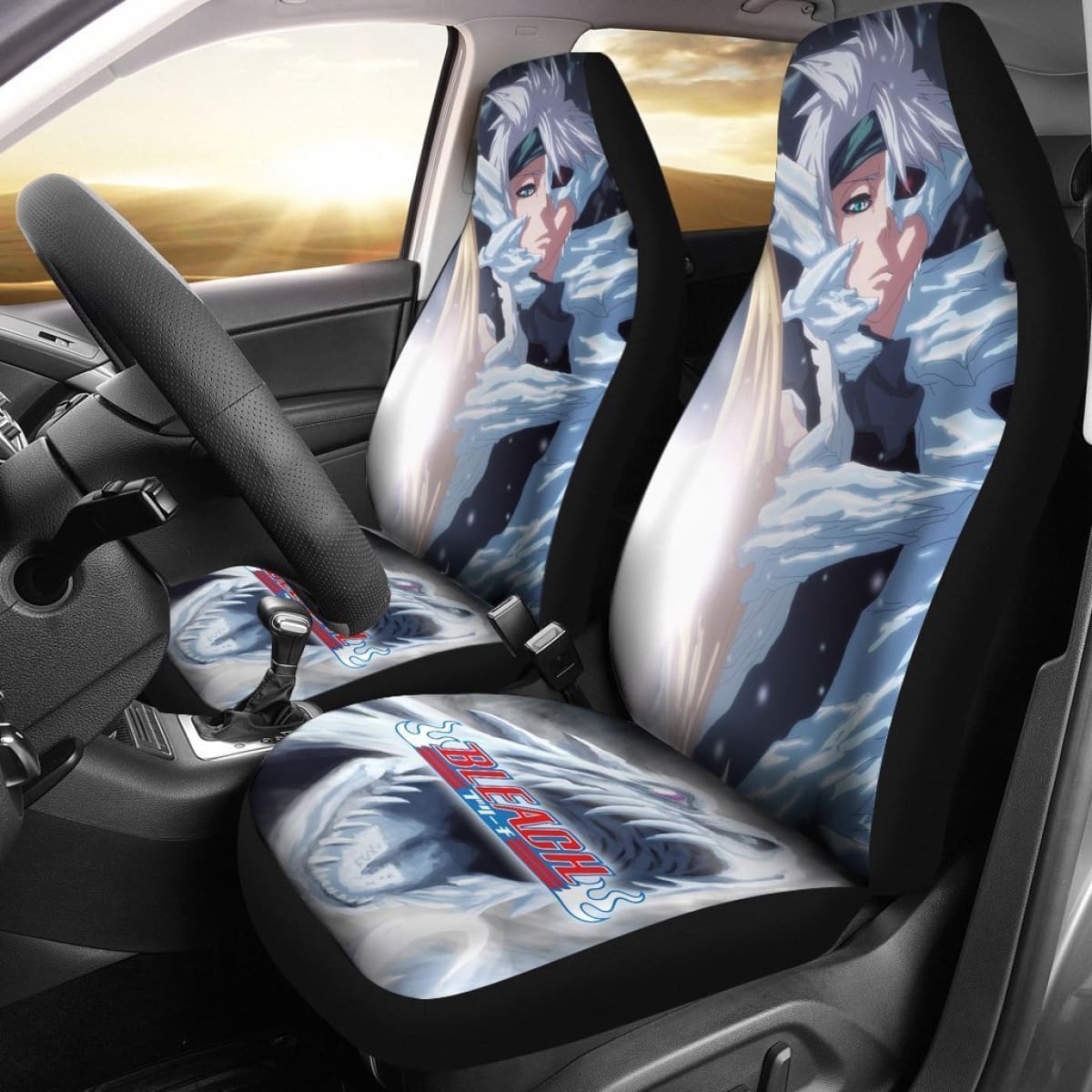 Hitsugaya Toshiro Bleach Car Seat Covers Lt04 Universal Fit 225721