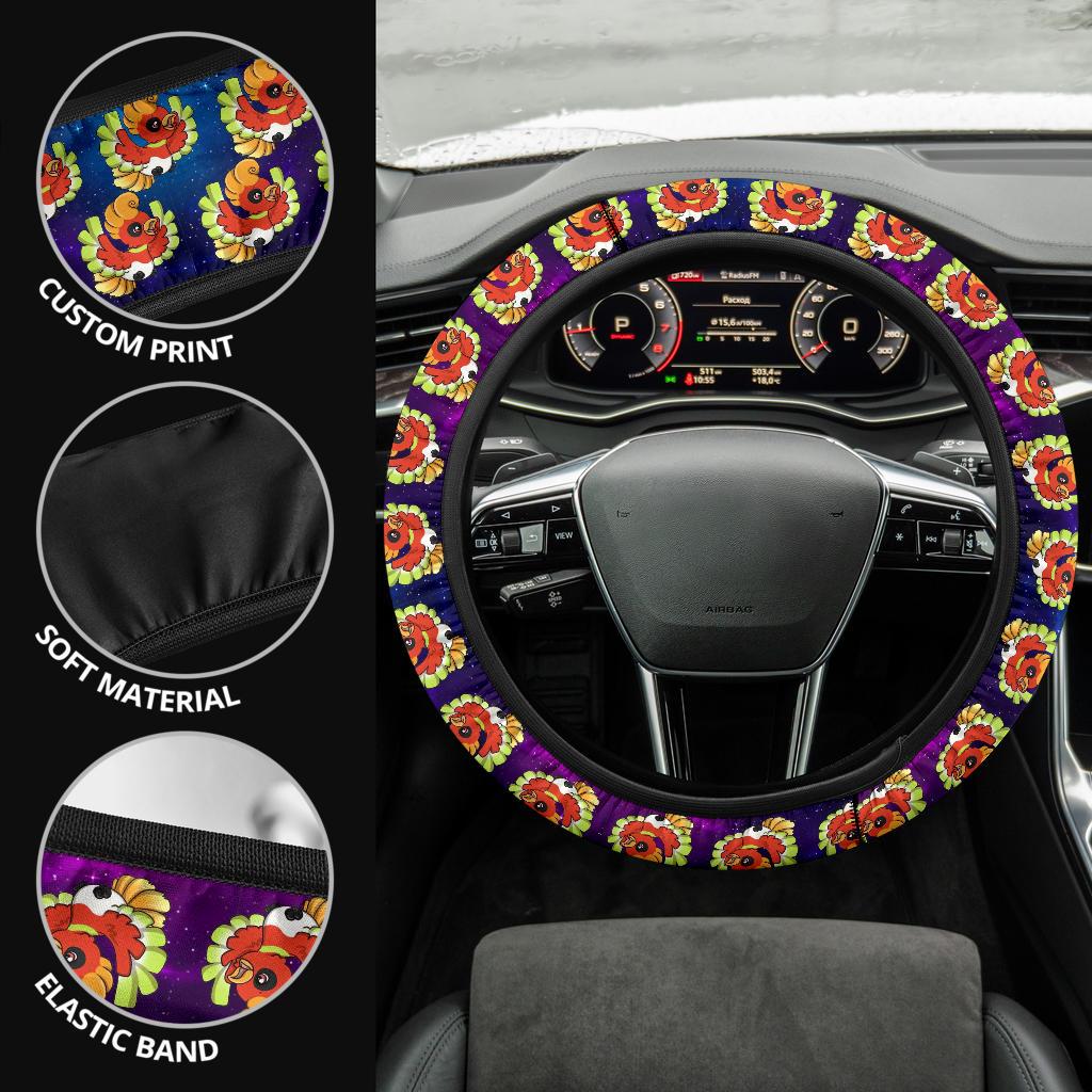 Ho-oh Anime Custom Car Steering Wheel Cover