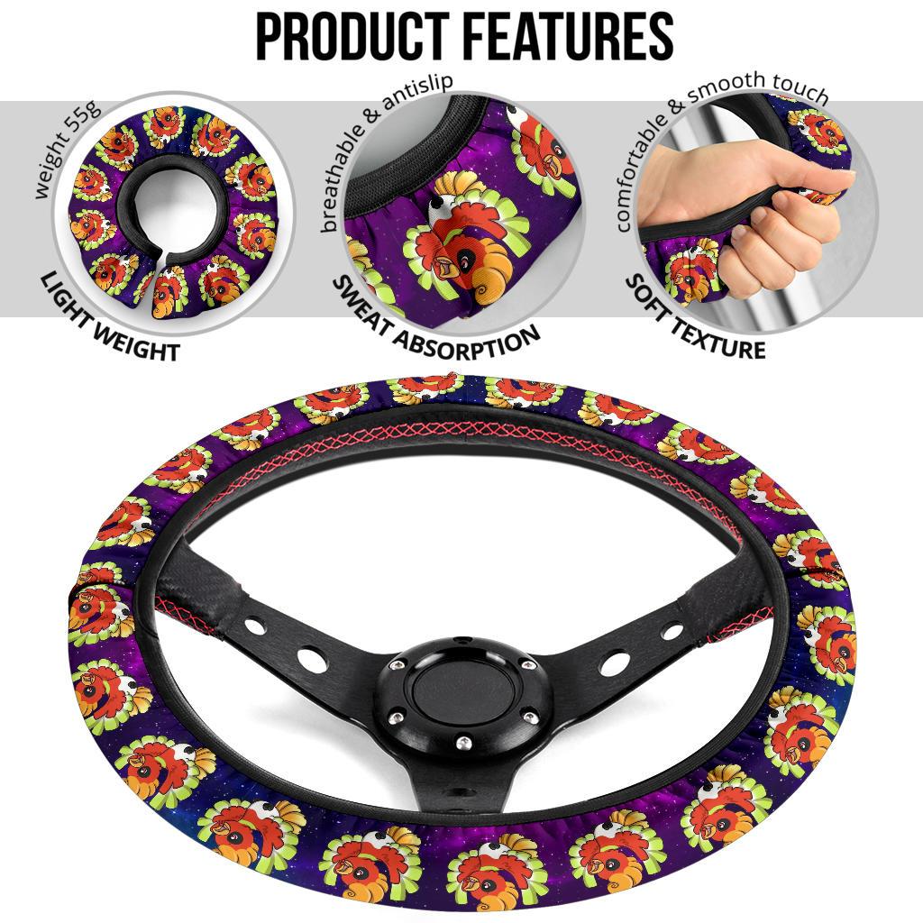 Ho-oh Anime Custom Car Steering Wheel Cover