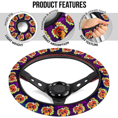 Ho-oh Anime Custom Car Steering Wheel Cover