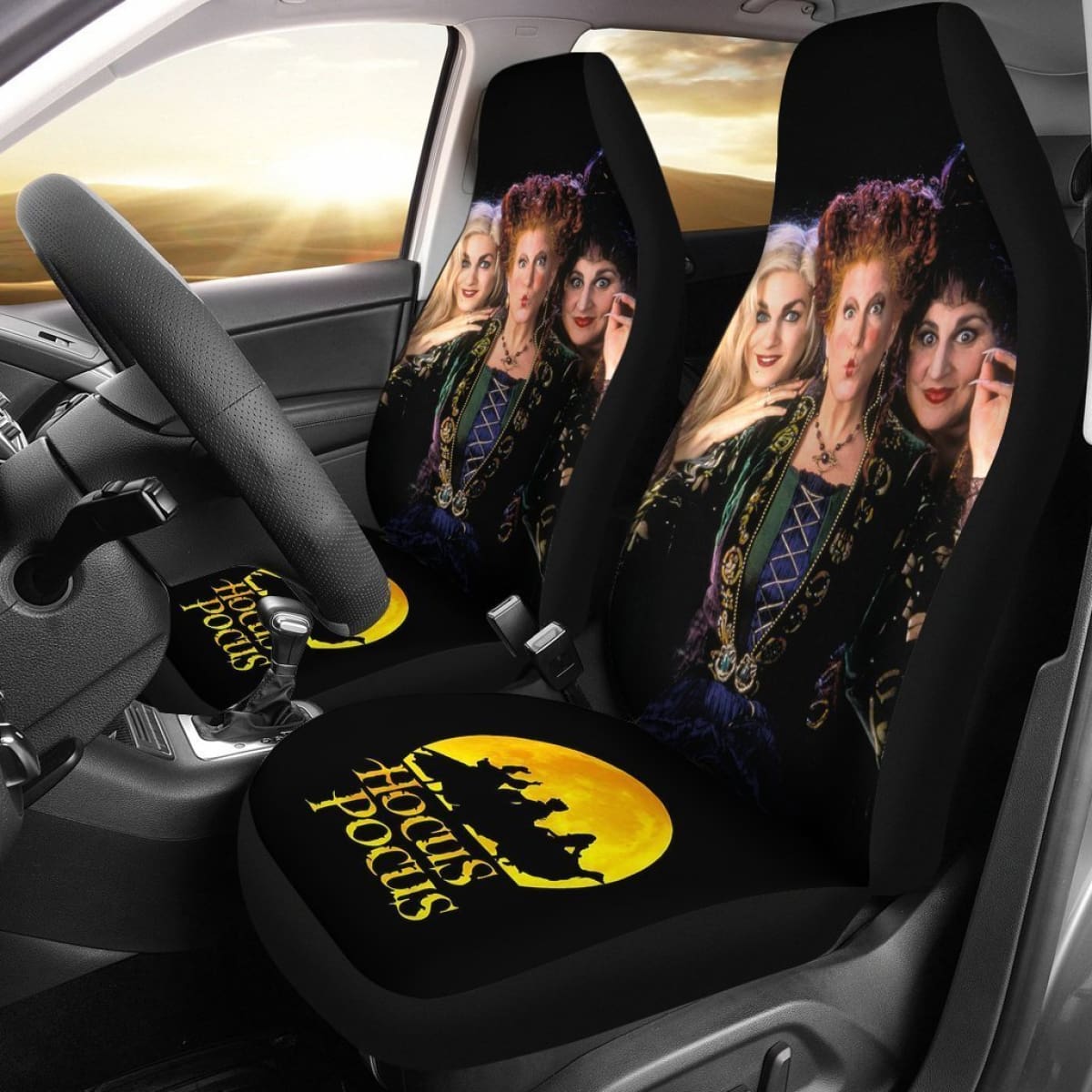 Hocus Pocus Car Seat Covers For Halloween Nh07 Universal Fit 225721