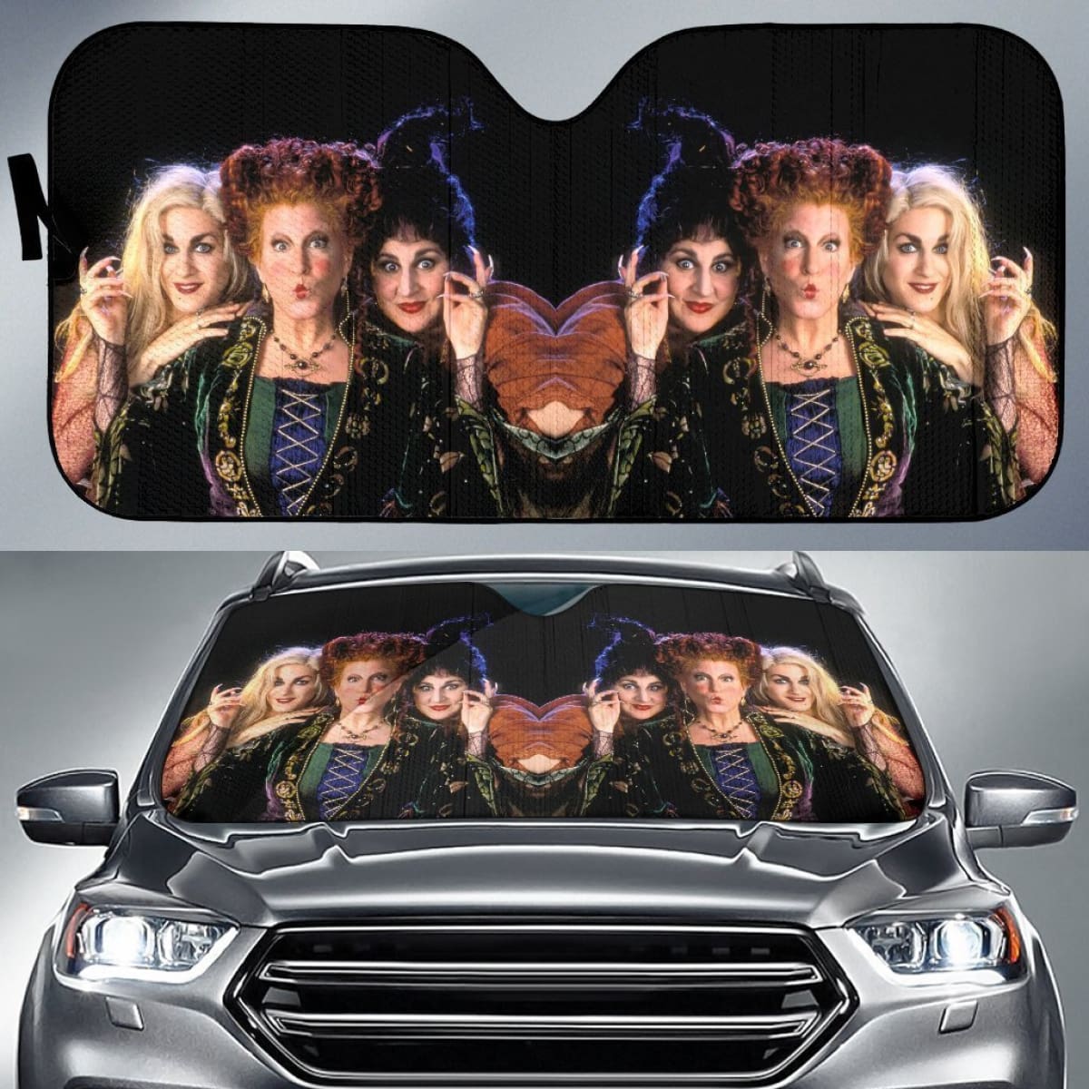 Hocus Pocus Car Window Sun Shade Nh07 Universal Fit 111204