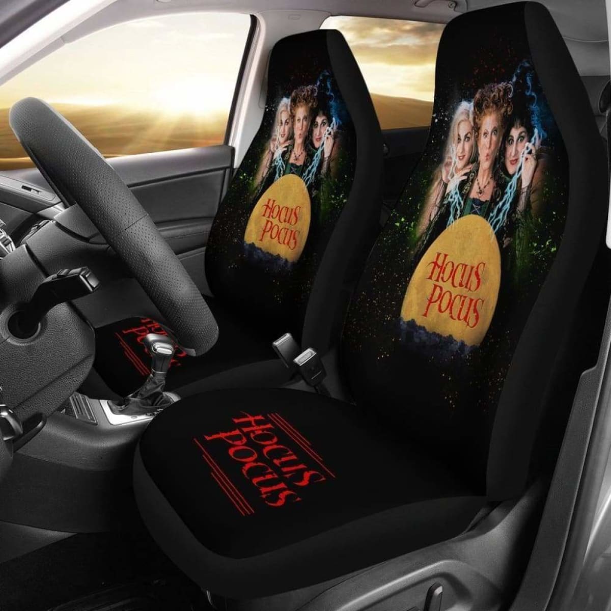 Hocus Pocus The Movie Car Seat Covers Universal Fit 051012
