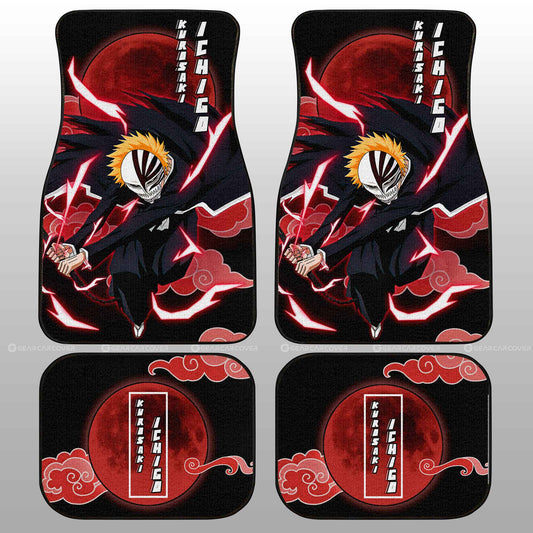 Hollow Ichigo Car Floor Mats Custom Bleach Anime Car Accessories