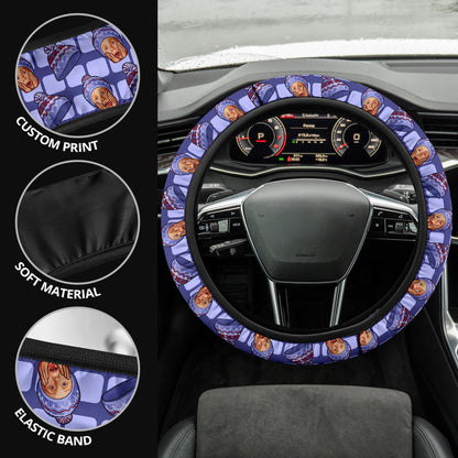 Home Alone Kevin Hat Premium Custom Car Steering Wheel Cover