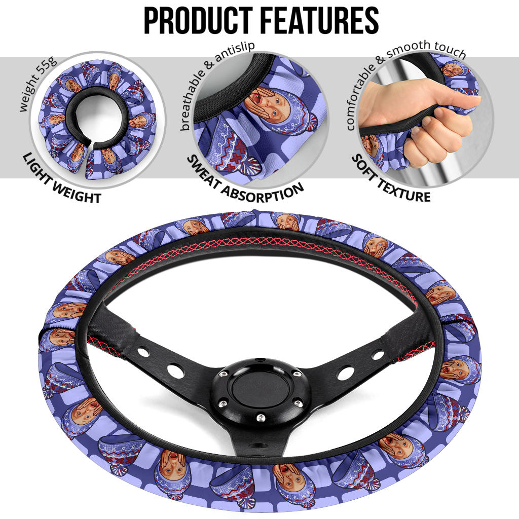 Home Alone Kevin Hat Premium Custom Car Steering Wheel Cover