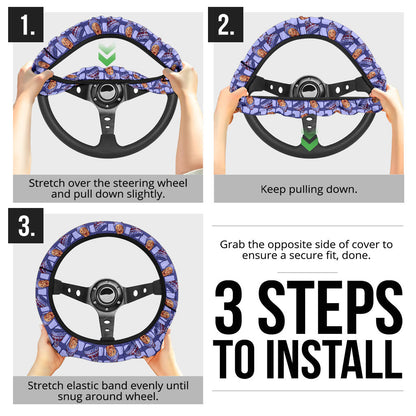 Home Alone Kevin Hat Premium Custom Car Steering Wheel Cover