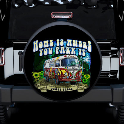 Home Is Where You Park It Car Spare Tire Cover