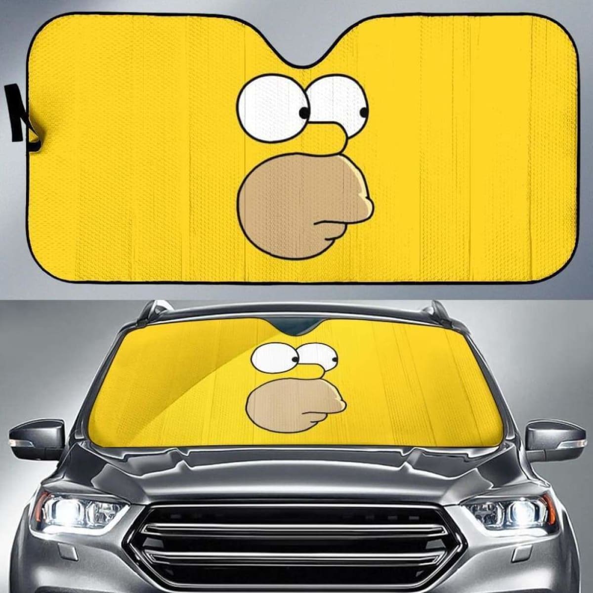 Homer Simpson Auto Sun Shades 918b Universal Fit