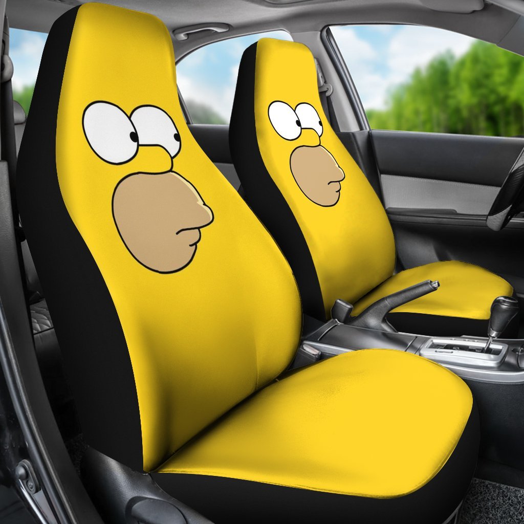 Homer Simpson Car Seat Covers