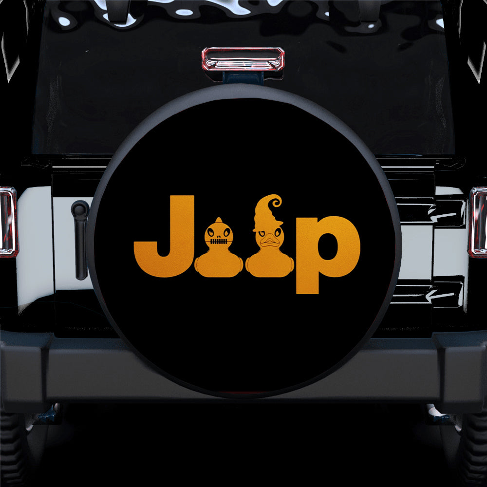 Horror Duck Jeep Car Spare Tire Cover