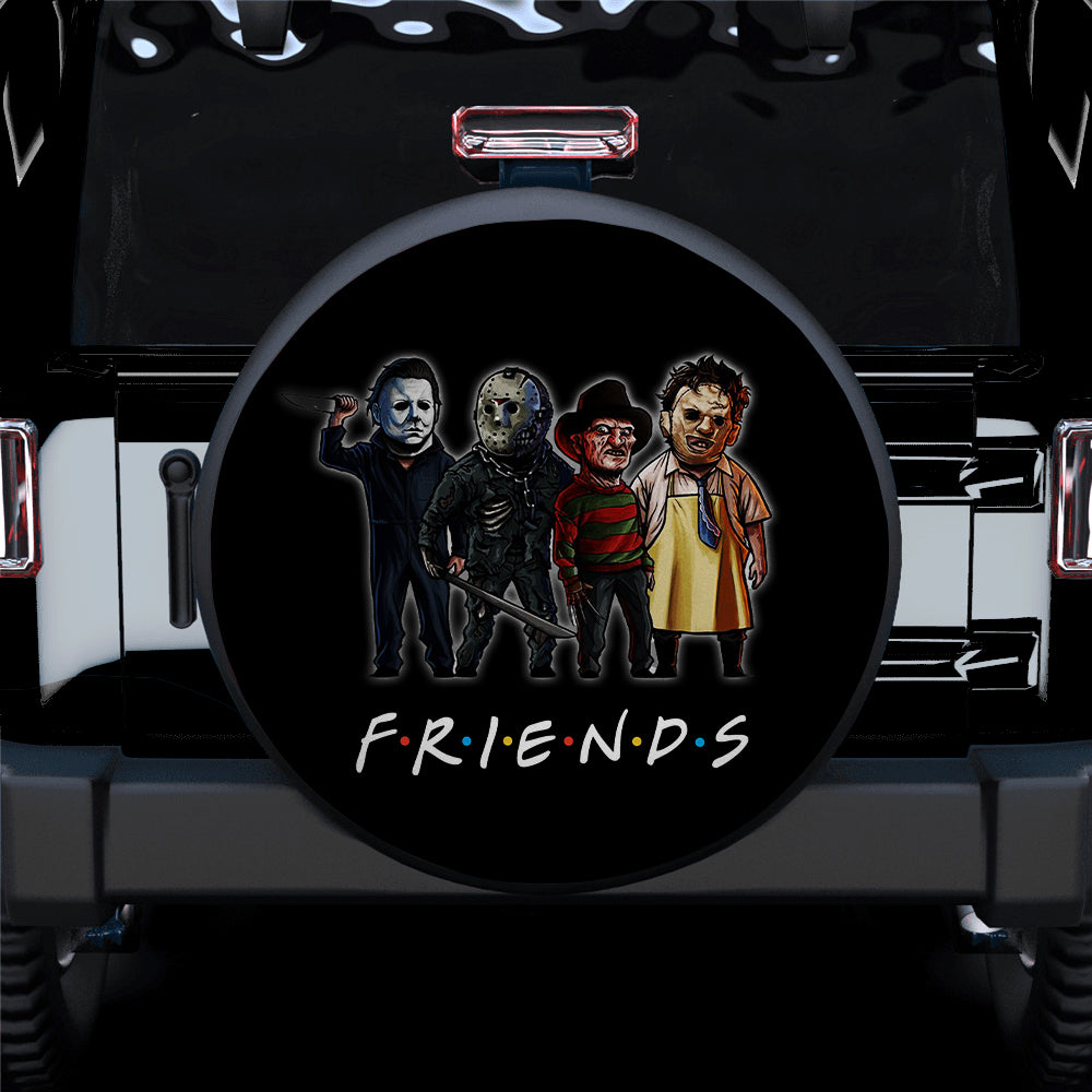 Horror Movie Characters F.R.I.E.N.D.S Car Spare Tire Cover