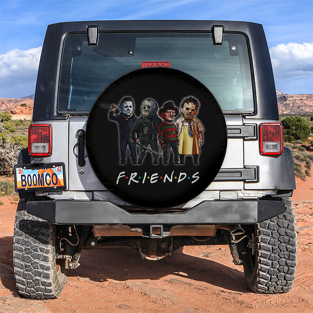 Horror Movie Characters F.R.I.E.N.D.S Car Spare Tire Cover