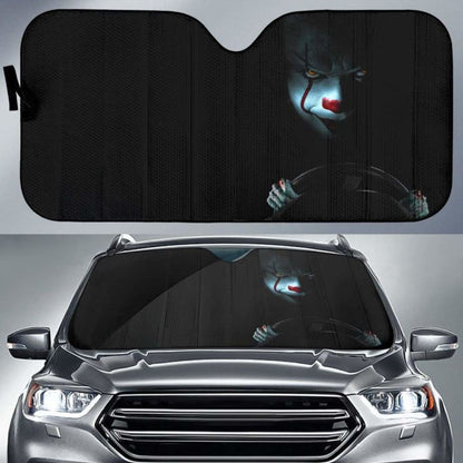 Horror Movie Halloween Car Sun Shade 918b Universal Fit
