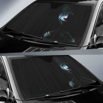Horror Movie Halloween Car Sun Shade 918b Universal Fit