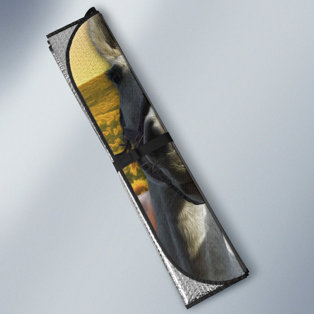 Horses On The Field Car Auto Sunshades