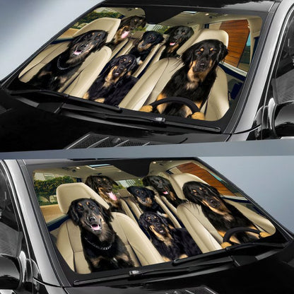 Hovawart Car All Over Printed 3D Sun Shade