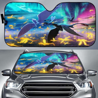 How To Train Your Dragon Auto Sun Shades 918b Universal Fit