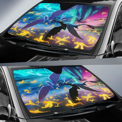 How To Train Your Dragon Auto Sun Shades 918b Universal Fit
