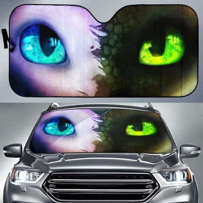 How To Train Your Dragon Car Auto Sun Shades 1 Universal Fit 051312