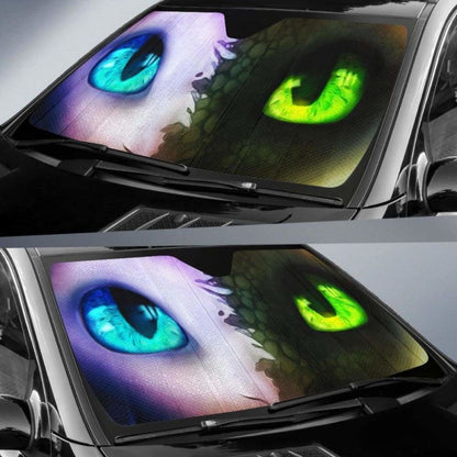 How To Train Your Dragon Car Auto Sun Shades 1 Universal Fit 051312