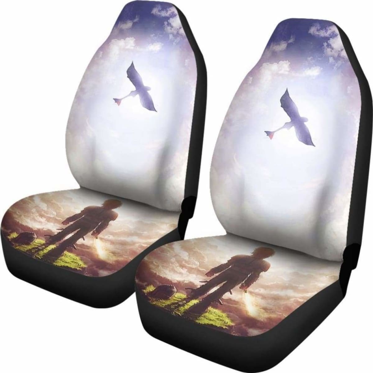 How To Train Your Dragon Cartoon Car Seat Covers Universal Fit 051012