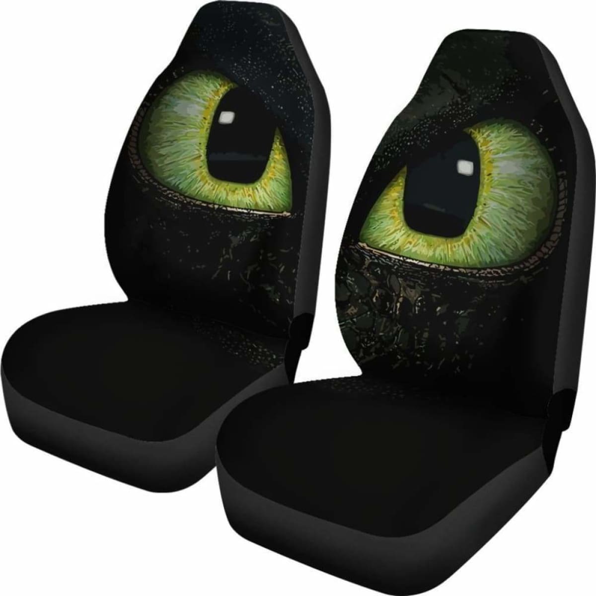 How To Train Your Dragon Toothless Eyes Car Seat Covers Universal Fit 051012