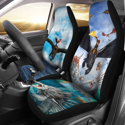 How To Train Your Dragon 2 Tootless Flying Car Seat Covers Lt03 Universal Fit 225721